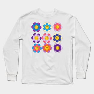 smile flower Long Sleeve T-Shirt